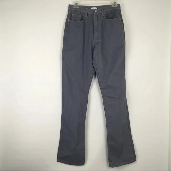 WeWoreWhat Baby Boot Denim Grey Blue Jeans Size 27 - Picture 1 of 6